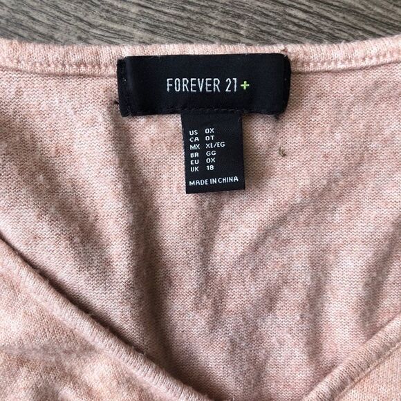 2/$30 Brushed Marled Ruched Drawstring Sweater - Picture 9 of 10